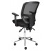 Lily Task Chair - Black Base With Arms